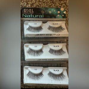 Ardell Professional Natural Eyelashes 3 packs, Black